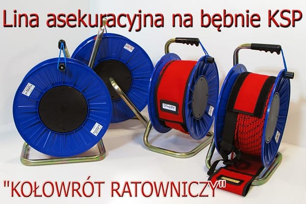 Lina asekuracyjna na bębnie