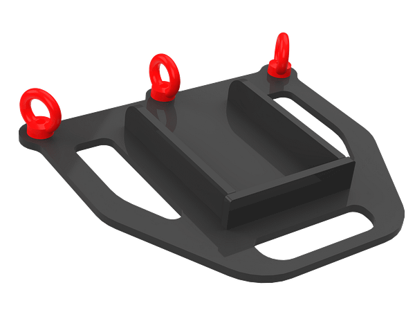 Podstawa pod stopę podpory  z 3 mocowaniami PPT-2