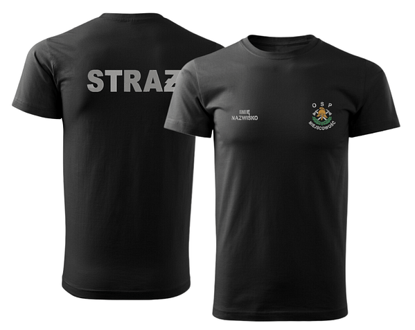 Personalizowana Koszulka Strażacka