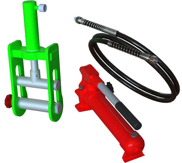 Zacisk hydrauliczny do rur ZHR - 65  MRT