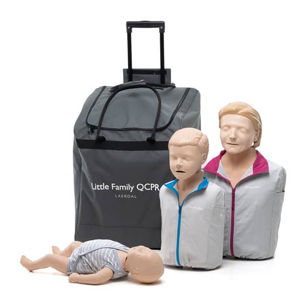 Zestaw 3 fantomów Laerdal Little Family QCPR